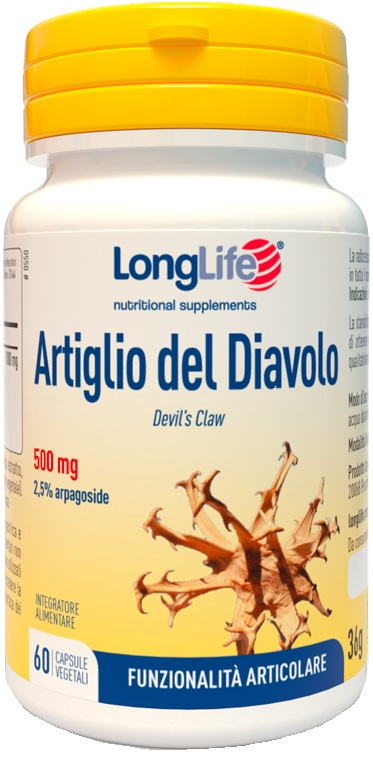 LONGLIFE ARTIGLIO DEL DIAVOLO 2% 60 CAPSULE - Magnumfarma.it