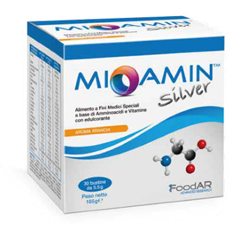MIOAMIN SILVER 30 BUSTINE 5,5 G AROMA ARANCIA - Magnumfarma.it