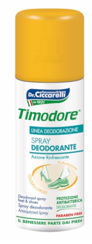 TIMODORE SPRAY DEODORANTE ALLO ZENZERO 150 ML - Magnumfarma.it