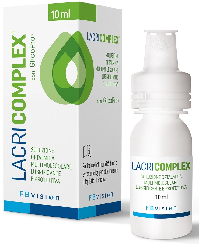 LACRICOMPLEX SOLUZIONE OFTALMICA MULTIMOLECOLARE LUBRIFICANTE PROTETTIVA 10 ML - Magnumfarma.it