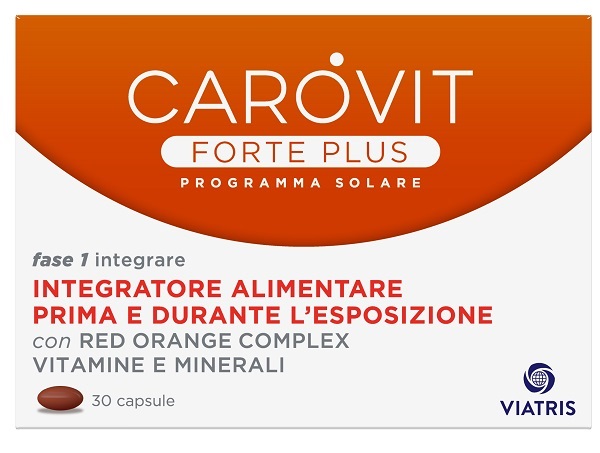 CAROVIT FORTE PLUS PROGRAMMA SOLARE 30 CAPSULE BL - Magnumfarma.it