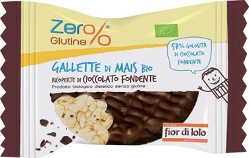 ZER% GLUTINE GALLETTE MAIS RICOPERTE CIOCCOLATO FONDENTE BIO 32 G - Magnumfarma.it