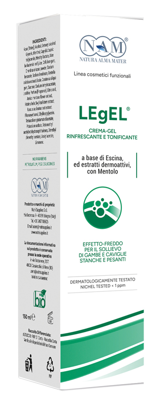 LEGEL CREMA-GEL RIFRESCANTE E TONIFICANTE PER GAMBE 150 ML - Magnumfarma.it