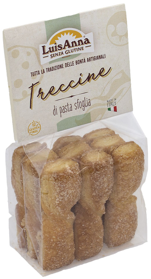BISCOTTI SFOGLIA TRECCINE 130 G - Magnumfarma.it