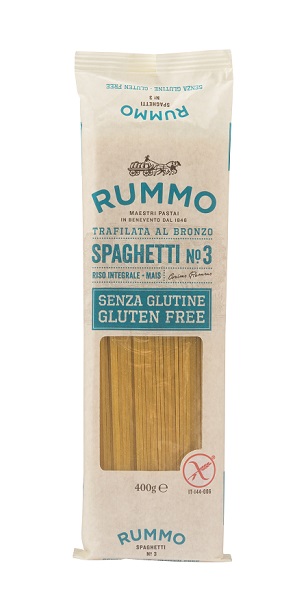 RUMMO SPAGHETTI N3 DI RISO INTEGRALE E MAIS 400 G - Magnumfarma.it