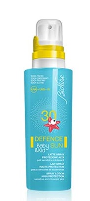 DEFENCE SUN 30 BABY&KID LATTE SPRAY PROTEZIONE ALTA 125 ML - Magnumfarma.it