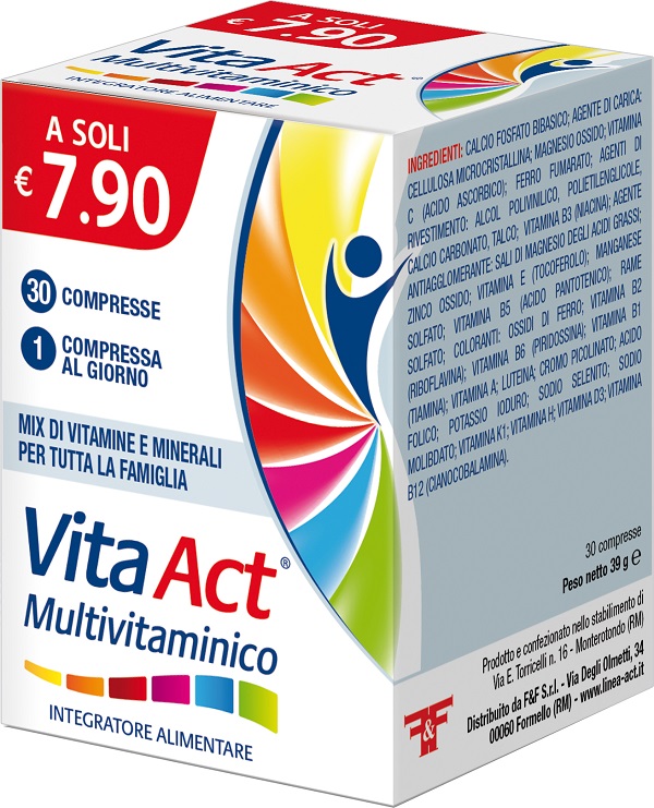 VITA ACT MULTIVITAMINICO 30 COMPRESSE - Magnumfarma.it