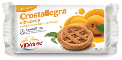 VIDAFREE CROSTALLEGRA ALBICOCCHE 180 G - Magnumfarma.it