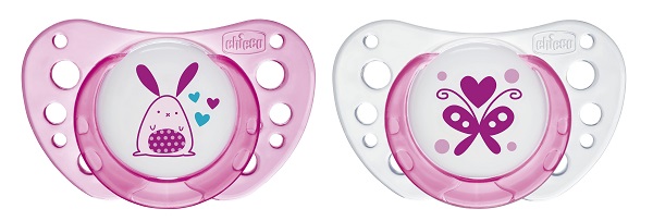 CHICCO SUCCHICCO AIR GIRL CAUCCIU' 0-6 MESI 2 PEZZI - Magnumfarma.it