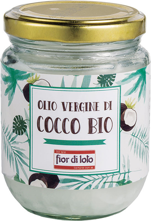 FIOR DI LOTO OLIO VERGINE DI COCCO BIO 200 ML - Magnumfarma.it