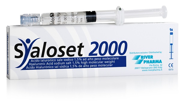 SIRINGA INTRA-ARTICOLARE SYALOSET 2000 ACIDO IALURONICO 1,5% 2 ML 1 PEZZO - Magnumfarma.it