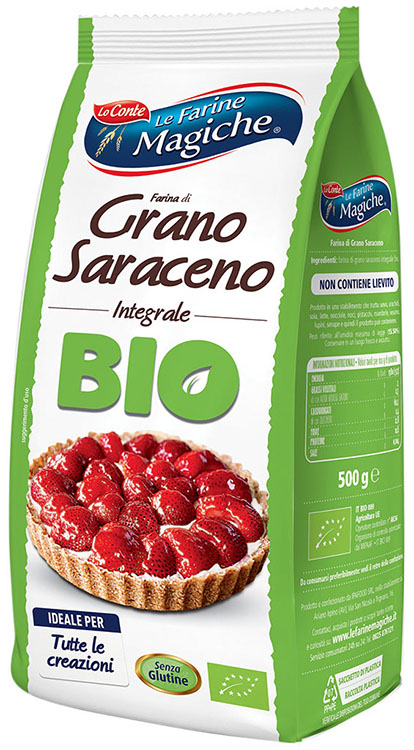 IPAFOOD FARINA MIX GRANO SARACENO BIOLOGICO 500 G - Magnumfarma.it