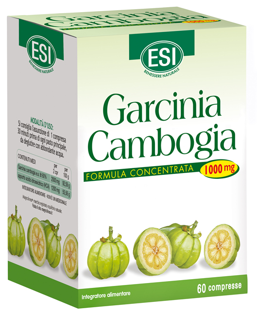 ESI GARCINIA CAMBOGIA 1000 MG 60 COMPRESSE - Magnumfarma.it