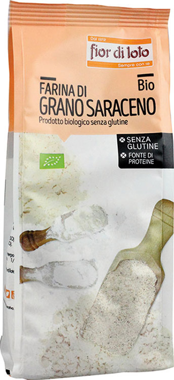 FARINA GRANO SARACENO SENZA GLUTINE BIO 375 G - Magnumfarma.it