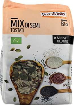 FIOR DI LOTO MIX SEMI TOSTATI SENZA GLUTINE BIO 250 G - Magnumfarma.it