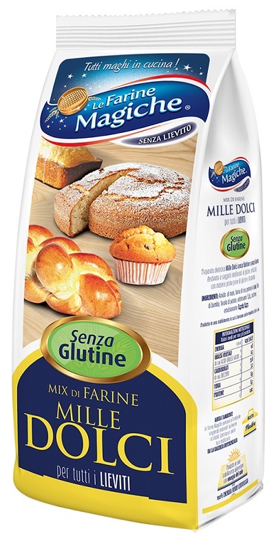 IPAFOOD LE FARINE MAGICHE MIX DI FARINE MILLE DOLCI 400 G - Magnumfarma.it