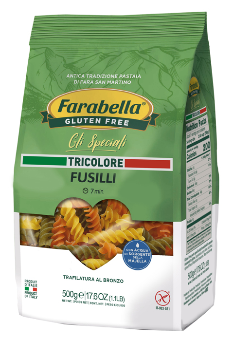 FARABELLA FUSILLI TRICOLORE 500 G - Magnumfarma.it