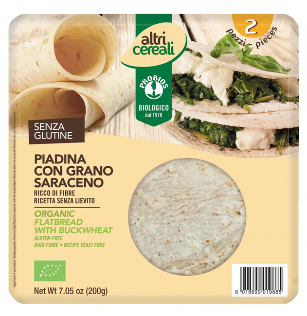 ALTRICEREALI PIADINA CON GRANO SARACENO 200 G - Magnumfarma.it