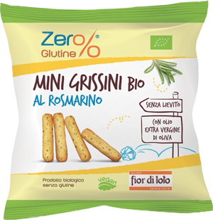 MINI GRISSINI AL ROSMARINO BIO MONOPORZIONE 30 G - Magnumfarma.it