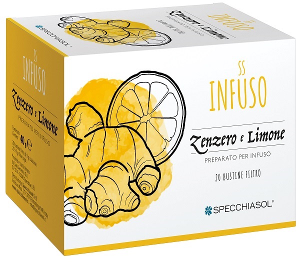 INFUSO TISANA ZENZERO + LIMONE 20 FILTRI - Magnumfarma.it