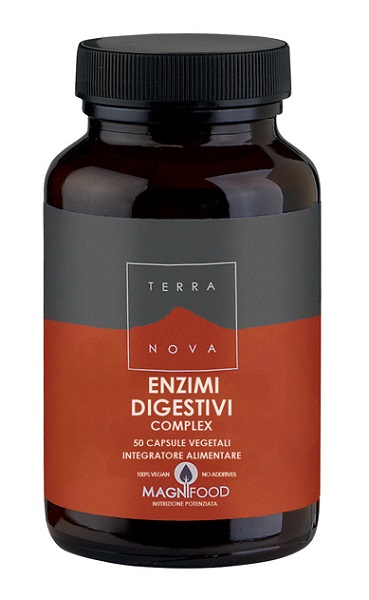 TERRANOVA COMPLESSO DI ENZIMI DIGESTIVI 50 CAPSULE - Magnumfarma.it