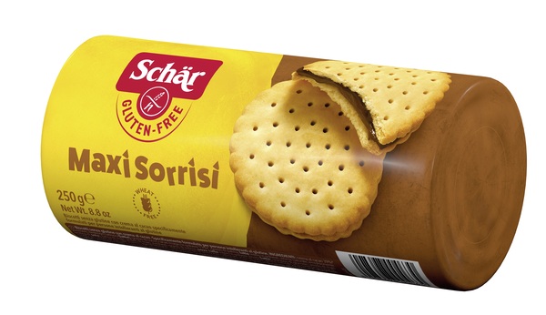 SCHAR MAXI SORRISI BISCOTTI CON CREMA AL CACAO 250 G - Magnumfarma.it