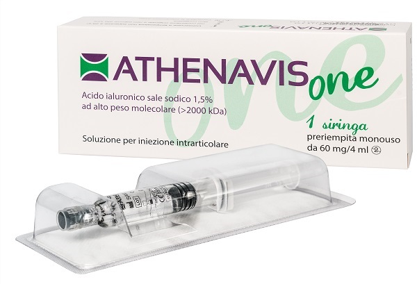 SIRINGA INTRA-ARTICOLARE ATHENAVIS ONE ACIDO IALURONICO 1,5% 4 ML - Magnumfarma.it