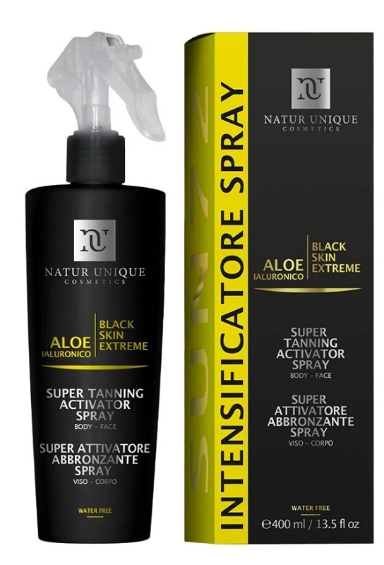 NATUR UNIQUE SUPER ATTIVATORE SPRAY BLACK SKIN EXTREME 400 ML - Magnumfarma.it