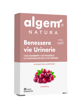 ALGEM LADY BENESSERE VIE URINARIE 20 CAPSULE 710 MG - Magnumfarma.it