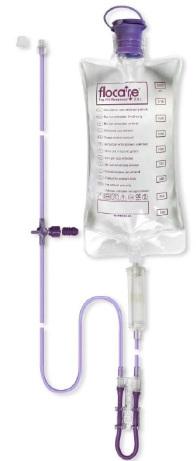 FLOCARE SACCA CON DEFLUSSORE DA 2 LITRI PER NUTRIPOMPA INFINITY - Magnumfarma.it