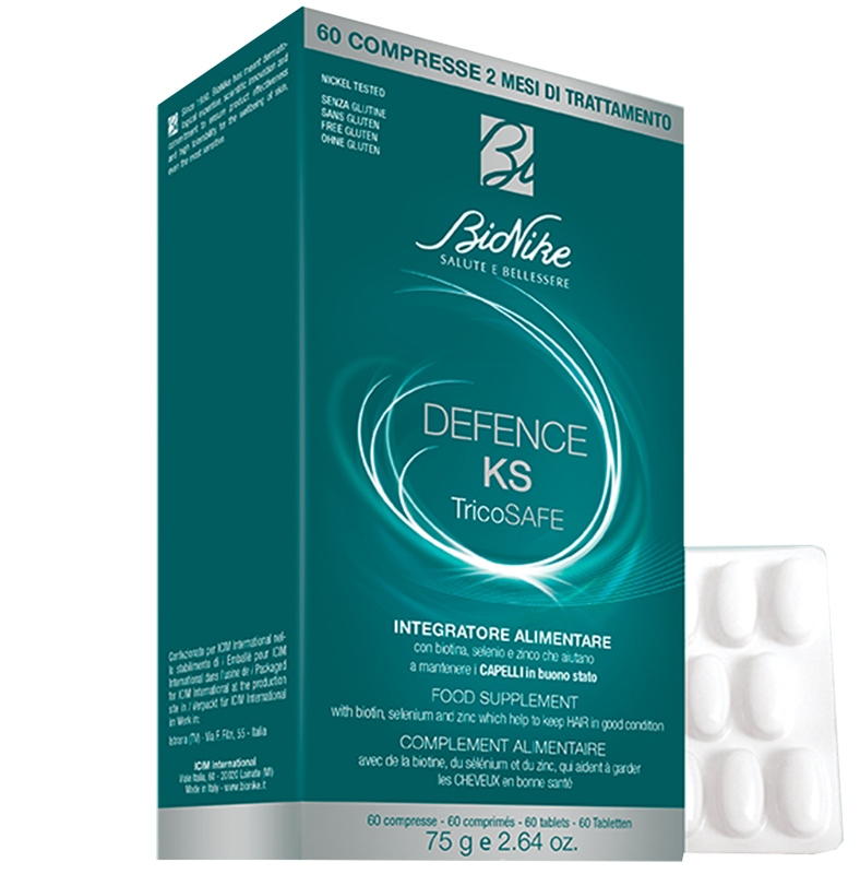 DEFENCE KS TRICOSAFE 60 COMPRESSE - Magnumfarma.it