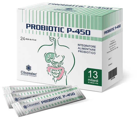 PROBIOTIC P-450 24 STICK MONODOSE 10 ML - Magnumfarma.it