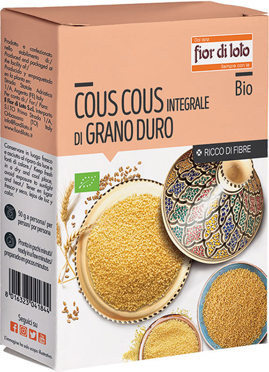 COUS COUS INTEGRALE GRANO DURO BIO 500 G - Magnumfarma.it