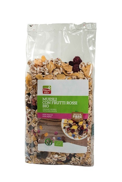 MUESLI FRUTTI ROSSI BIO 375 G - Magnumfarma.it