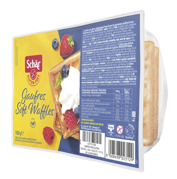 SCHAR GAUFRE SOFT WAFFLES 100 G - Magnumfarma.it