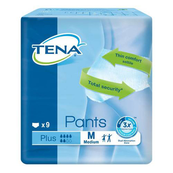PANNOLONE PULL-UP TENA PANTS PLUS TAGLIA MEDIUM 9 PEZZI - Magnumfarma.it