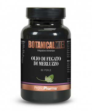 OLIO DI FEGATO DI MERLUZZO BOTANICAL MIX 60 PERLE - Magnumfarma.it