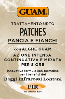 GUAM PATCHES TRATTAMENTO URTO PANCIA E FIANCHI 8 PEZZI - Magnumfarma.it