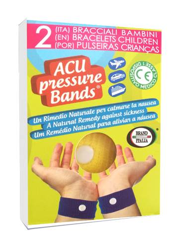 BRACCIALE ACU PRESSURE BAND BAMBINI 2 PEZZI - Magnumfarma.it
