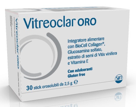 VITREOCLAR ORO 30 BUSTINE OROSOLUBILI DA 2,5 G - Magnumfarma.it