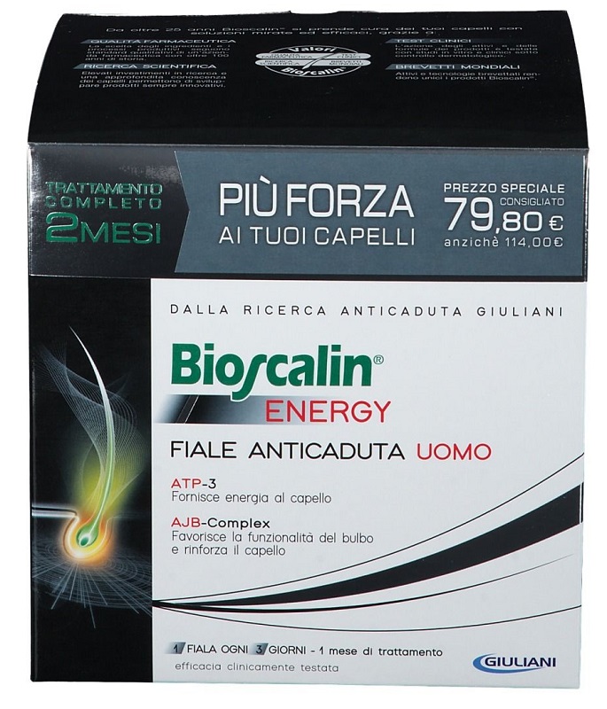 BIOSCALIN ENERGY FIALE DOPPIA TAGLIO PREZZO - Magnumfarma.it