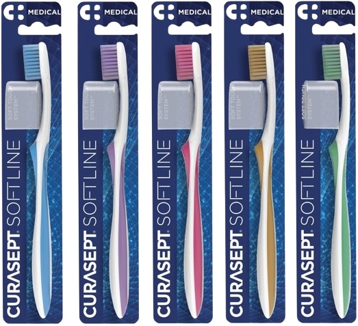 SPAZZOLINO CURASEPT SOFT MEDICAL LILLA - Magnumfarma.it