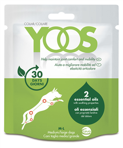 YOOS COLLARE CANE TAGLIA MEDIUM/LARGE A BASE DI OLI ESSENZALI - Magnumfarma.it