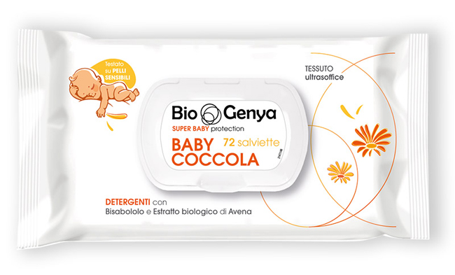 BIOGENYA SUPER BABY PROTECTION 72 SALVIETTE BABY COCCOLA DETERGENTI - Magnumfarma.it