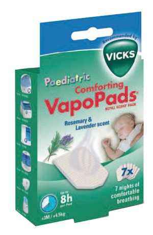 VICKS VAPOPADS ROSEMARY & LAVENDER SCENTE 7 PEZZI - Magnumfarma.it