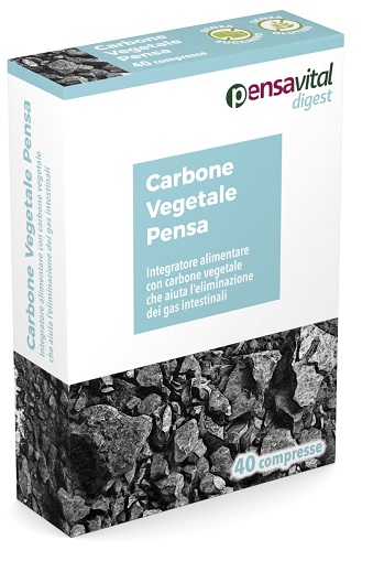CARBONE VEGETALE PENSA 40 COMPRESSE - Magnumfarma.it