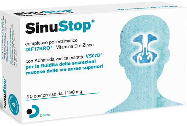 SINUSTOP 20 COMPRESSE DA 1190 MG - Magnumfarma.it