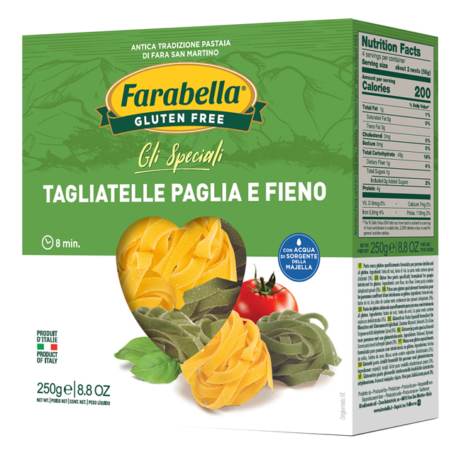 FARABELLA TAGLIATELLE PAGLIA FIENO 250 G - Magnumfarma.it
