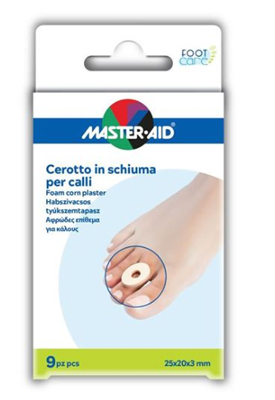 CEROTTO CALLI MASTER-AID FOOTCARE IN SCHIUMA PU 3 MM 9 PEZZI B9 - Magnumfarma.it