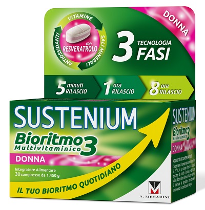 SUSTENIUM BIORITMO3 DONNA ADULTA 30 COMPRESSE - Magnumfarma.it